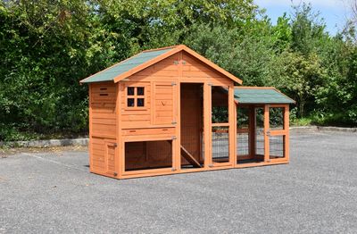 Konijnenhok met ren Holiday Medium