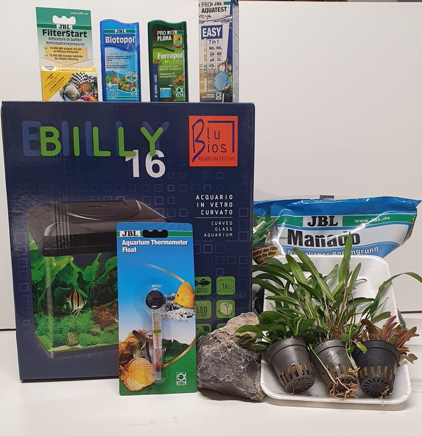 KIT ACQUARIO BILLY + CODICE SCONTO