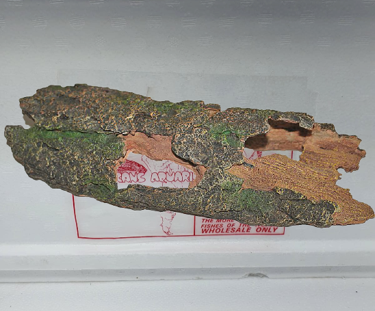 DECORAZIONE CORTECCIA TRONCO L 25 CM.
