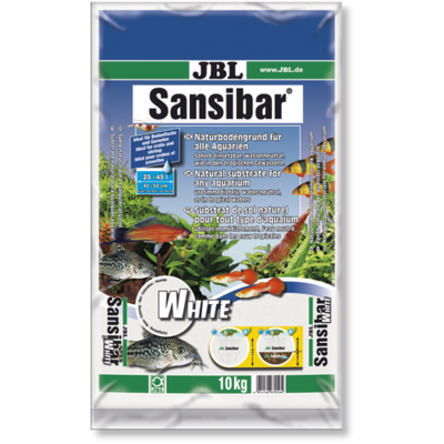 SANSIBAR WHITE 10KG. 0,2-0,6 mm