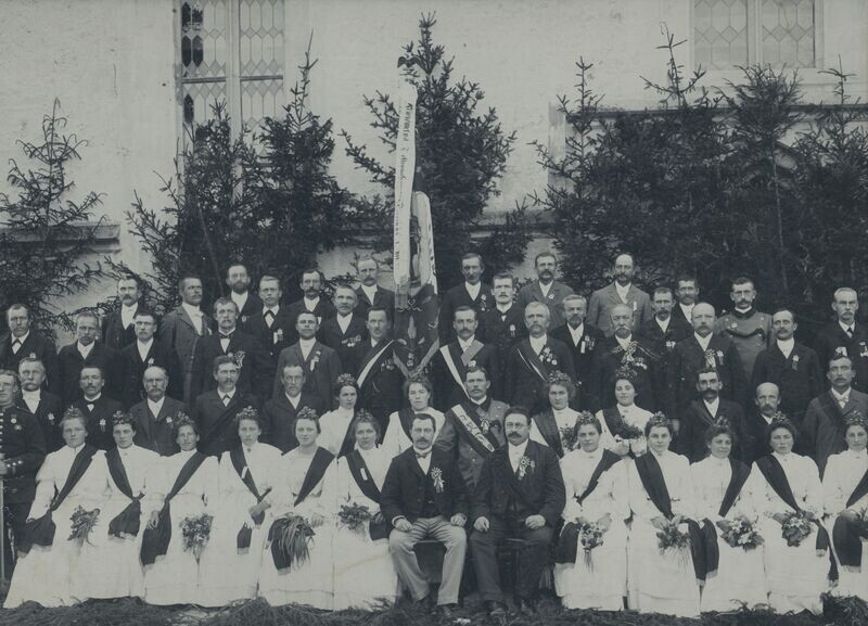 Foto Mitglieder württembergischer Kriegerbund.