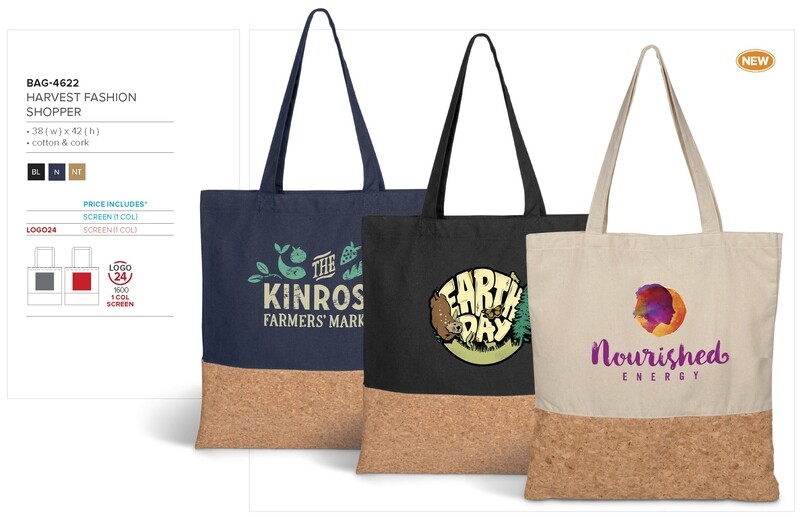 Okiyo Shukaku Cork &amp; Cotton Shopper