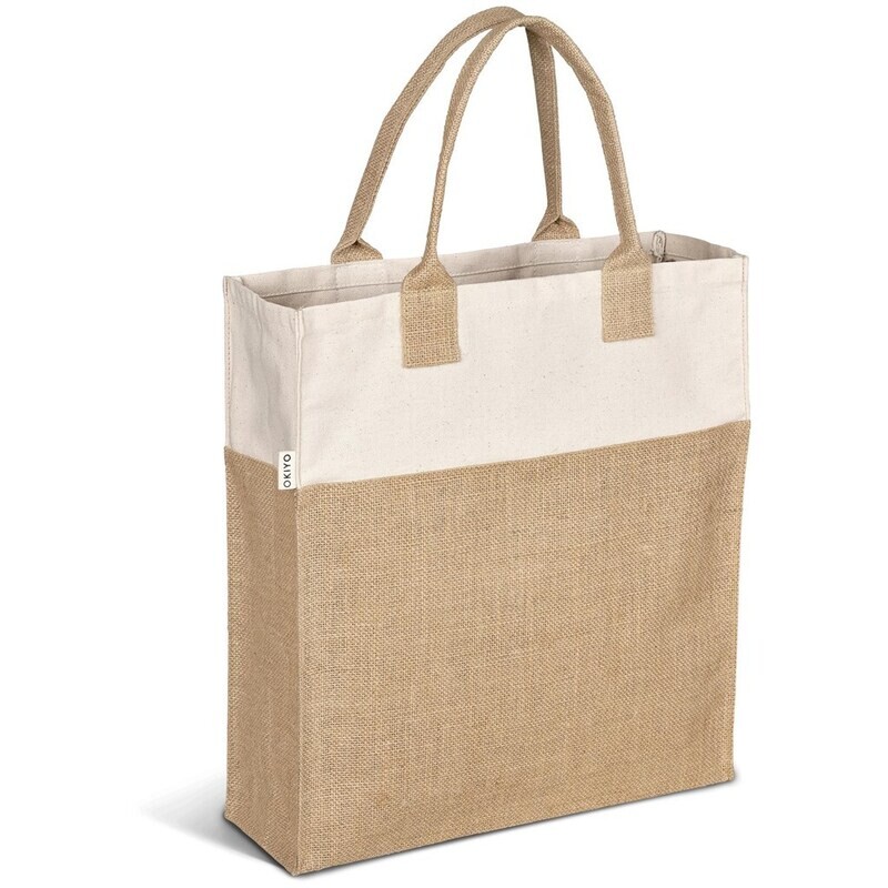 Okiyo Atsui Jute &amp; Cotton Tote