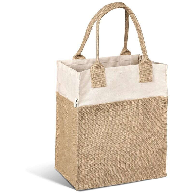 Okiyo Yoshi Jute &amp; Cotton Tote