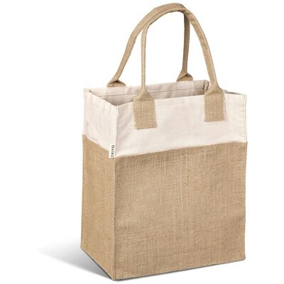 Okiyo Yoshi Jute &amp; Cotton Tote