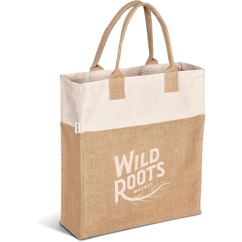 Okiyo Atsui Jute &amp; Cotton Tote