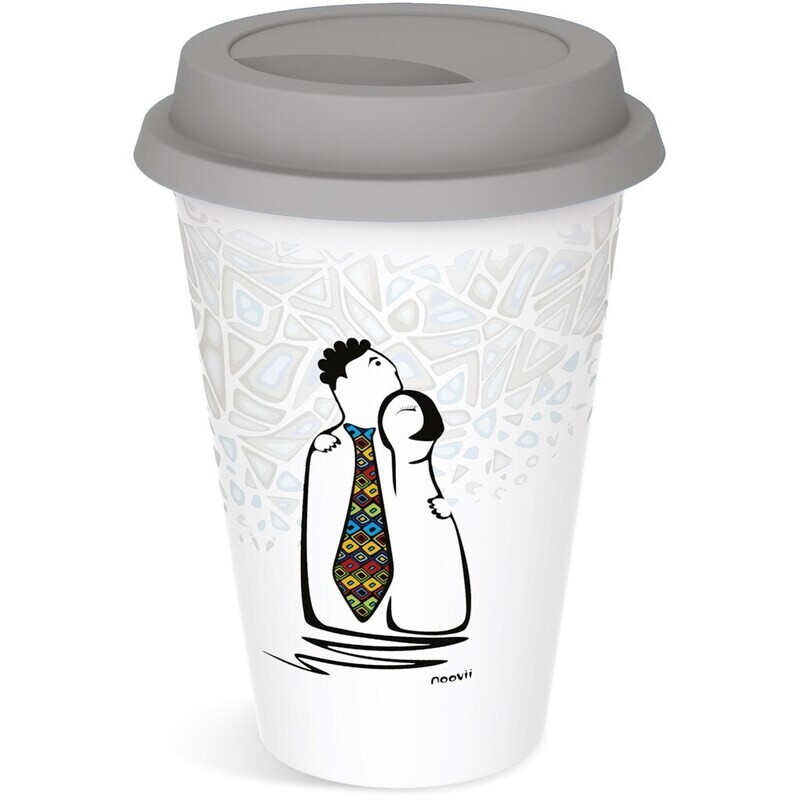 Andy Cartwright Mr &amp; Mrs Smarty Pants Tumbler - Grey