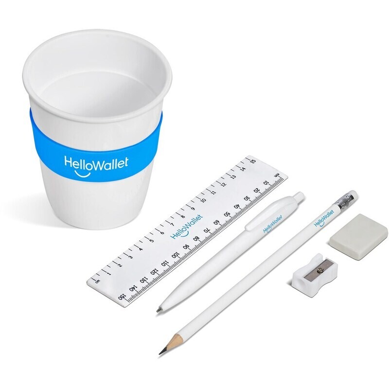 Altitude Caddypop Stationery Set - Cyan