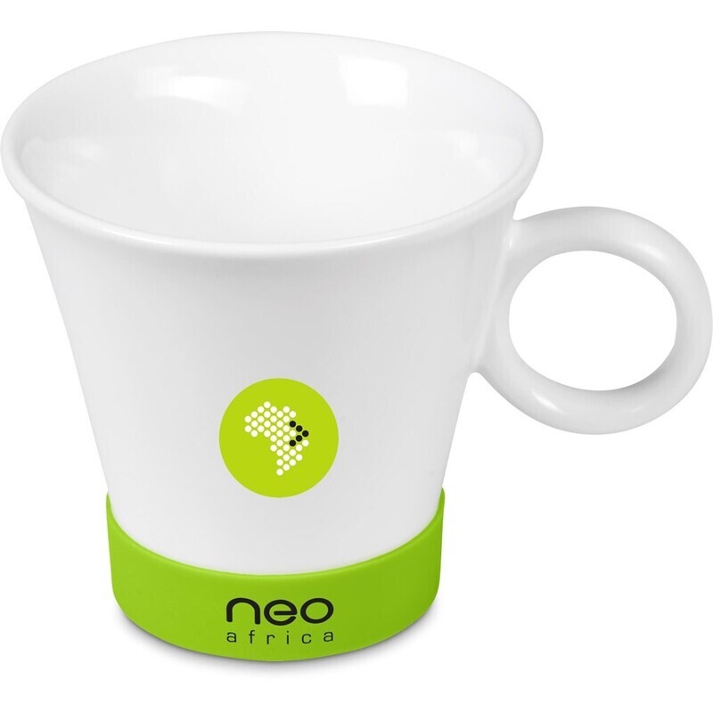 Miramar Ceramic Coffee Mug - 215ml - Lime