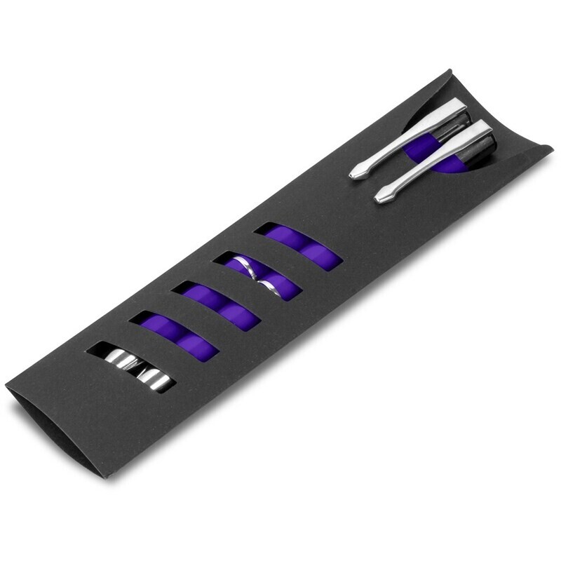 Electra Ball Pen &amp; Pencil Set - Purple