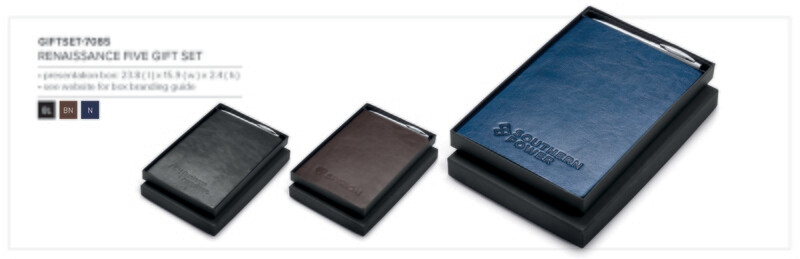 Renaissance Soft Cover Notebook &amp; Pen Set