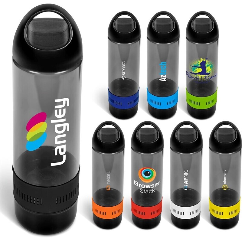 Bandit Plastic Water Bottle &amp; Bluetooth Speaker - 500ml