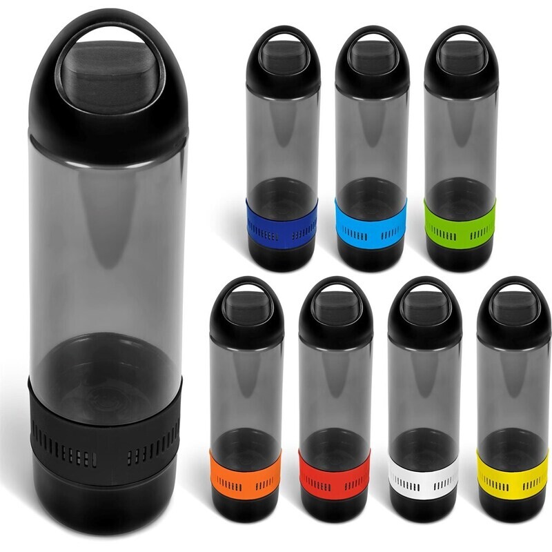 Bandit Plastic Water Bottle &amp; Bluetooth Speaker - 500ml