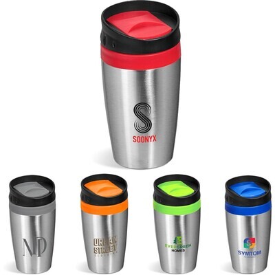 Altitude Vienna Stainless Steel &amp; Plastic Double-Wall Tumbler - 300ml