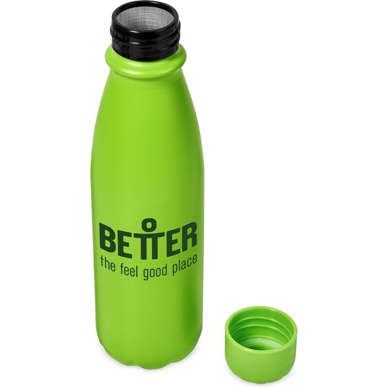 Altitude Nevaeh Aluminium Water Bottle - 600ml - Lime