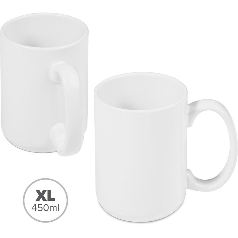 Super Sublimation Ceramic Coffee Mug - 450ml