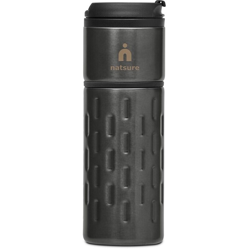 Serendipio Binary Stainless Steel &amp; Plastic Double-Wall Tumbler - 450ml