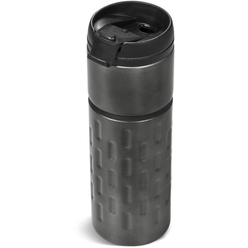 Serendipio Binary Stainless Steel &amp; Plastic Double-Wall Tumbler - 450ml