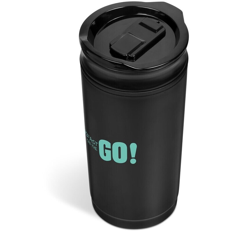 Colombia Plastic Double-Wall Tumbler &amp; Press - 470ml