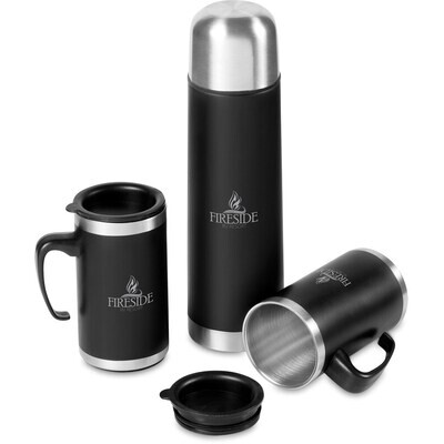 Cardinal Stainless Steel Vacuum Flask &amp; Mug Set