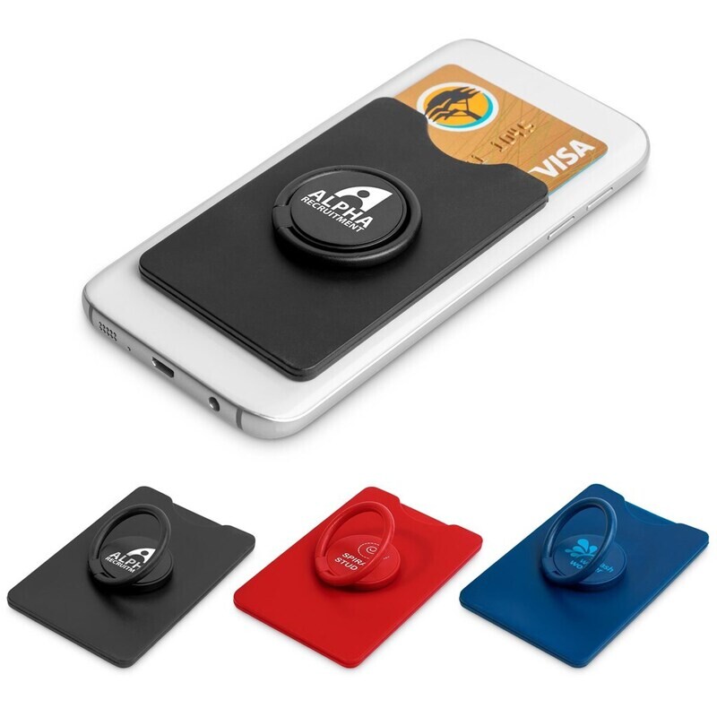 Altitude Axial Phone Card Holder, Ring Grip &amp; Phone Stand