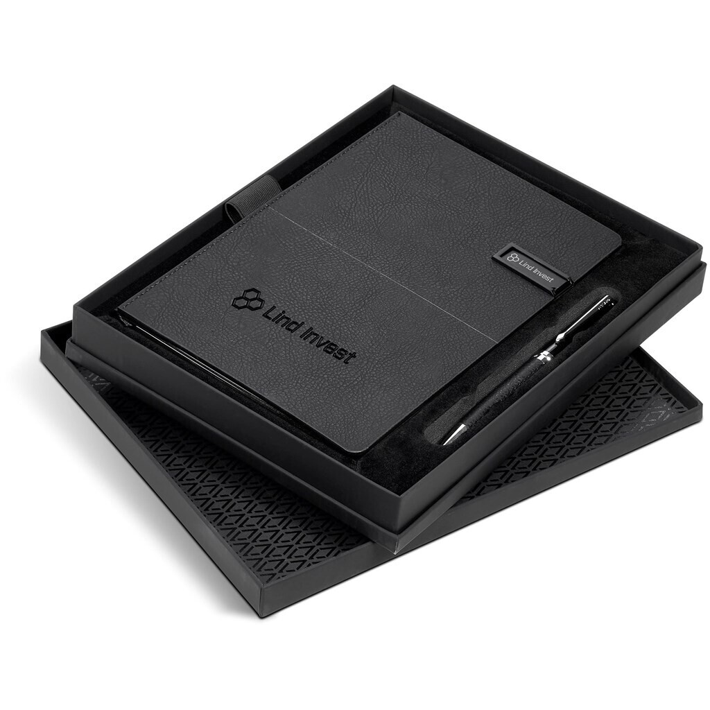 Alex Varga Corinthia USB Notebook &amp; Pen Set - 32GB
