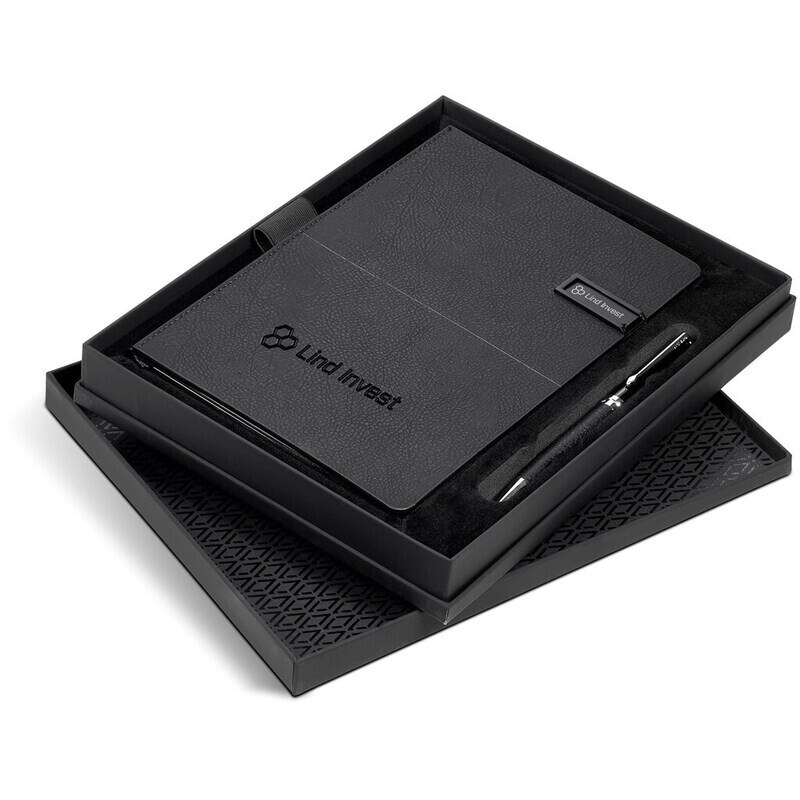 Alex Varga Corinthia USB Notebook &amp; Pen Set - 32GB