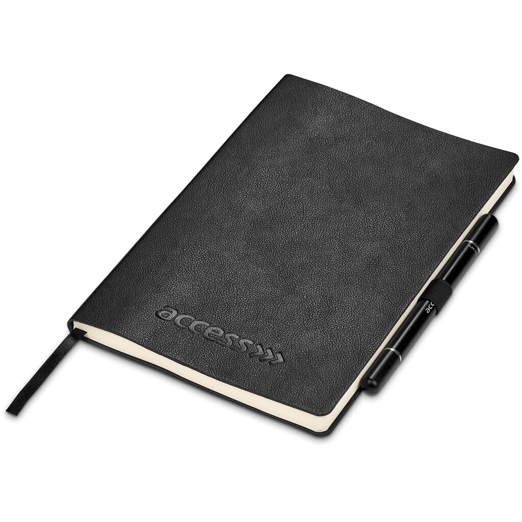 Alex Varga Seymour Notebook &amp; Pen Set - Black
