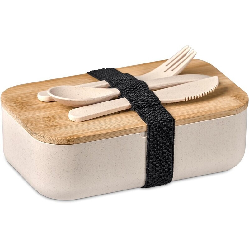 Okiyo Kura Cotton &amp; Wheat Straw Lunch Set