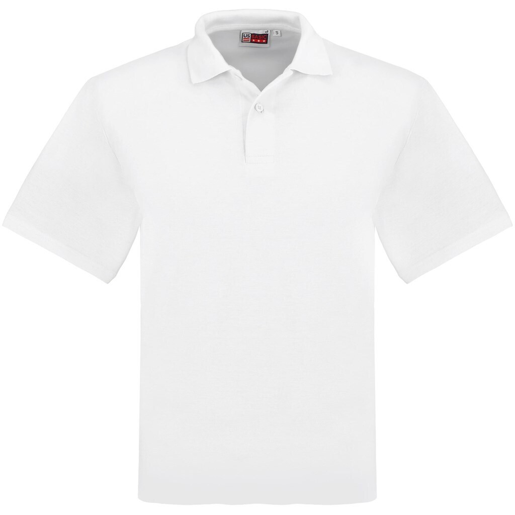 Kids Elemental Golf Shirt - White