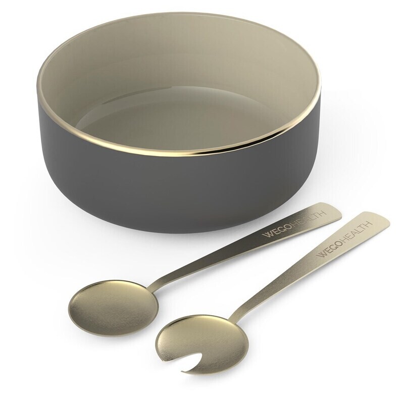Andy Cartwright Afrique Dusk Salad Bowl &amp; Servers Set