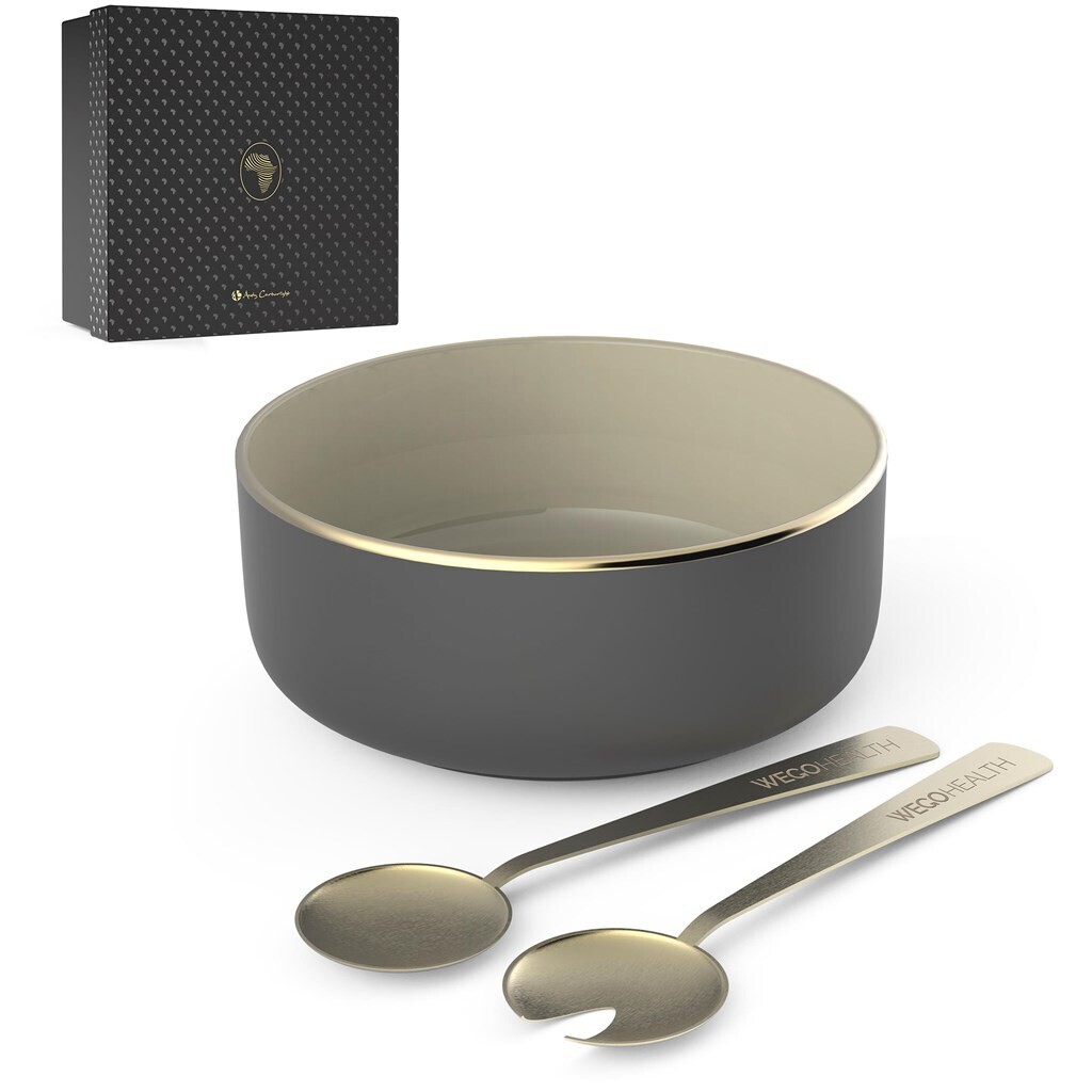 Andy Cartwright Afrique Dusk Salad Bowl &amp; Servers Set