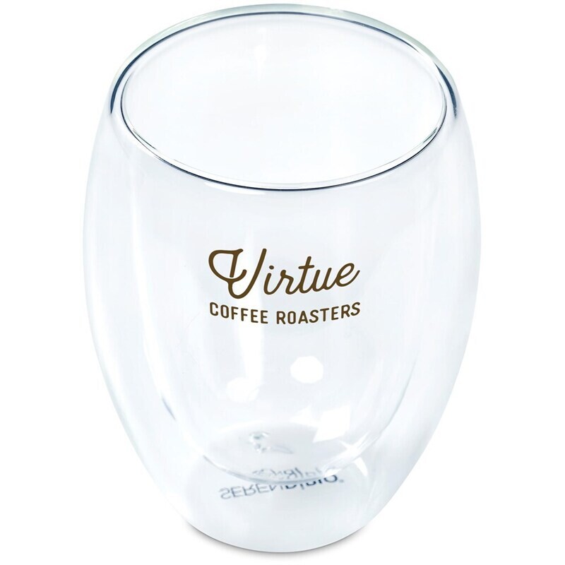 Serendipio Lorenzo Glass Double-Wall Cup - 350ml