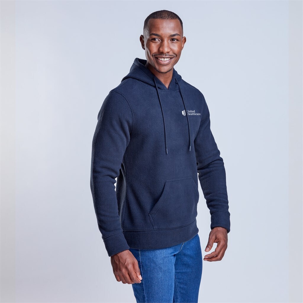 Mens Dawson Polar Fleece Hooded Sweater