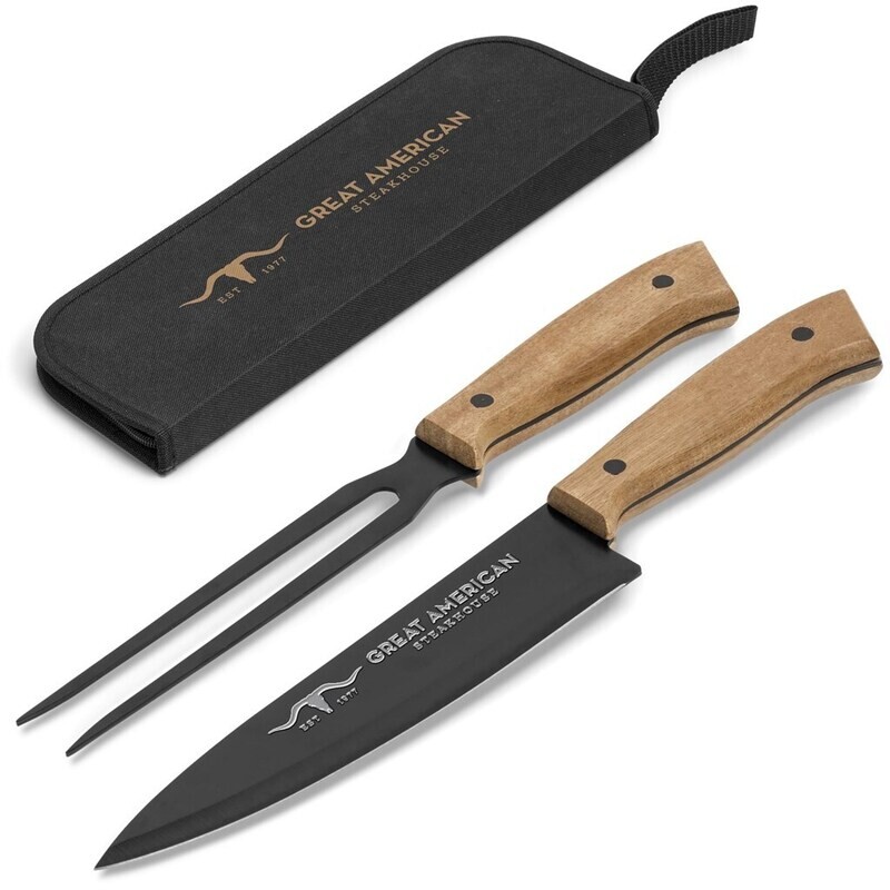 US Basic Butcher&#39;s Block Carving Set