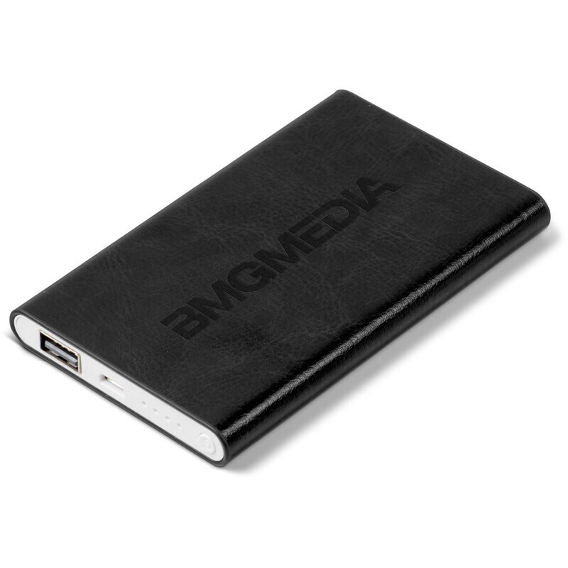 Renaissance Slim Power Bank - 4,000mAh - Black
