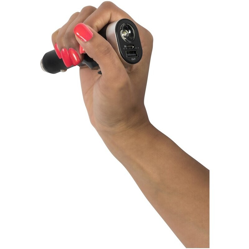 Blacktop 5-In-1 Car Tool &amp; 2200Mah Power Bank