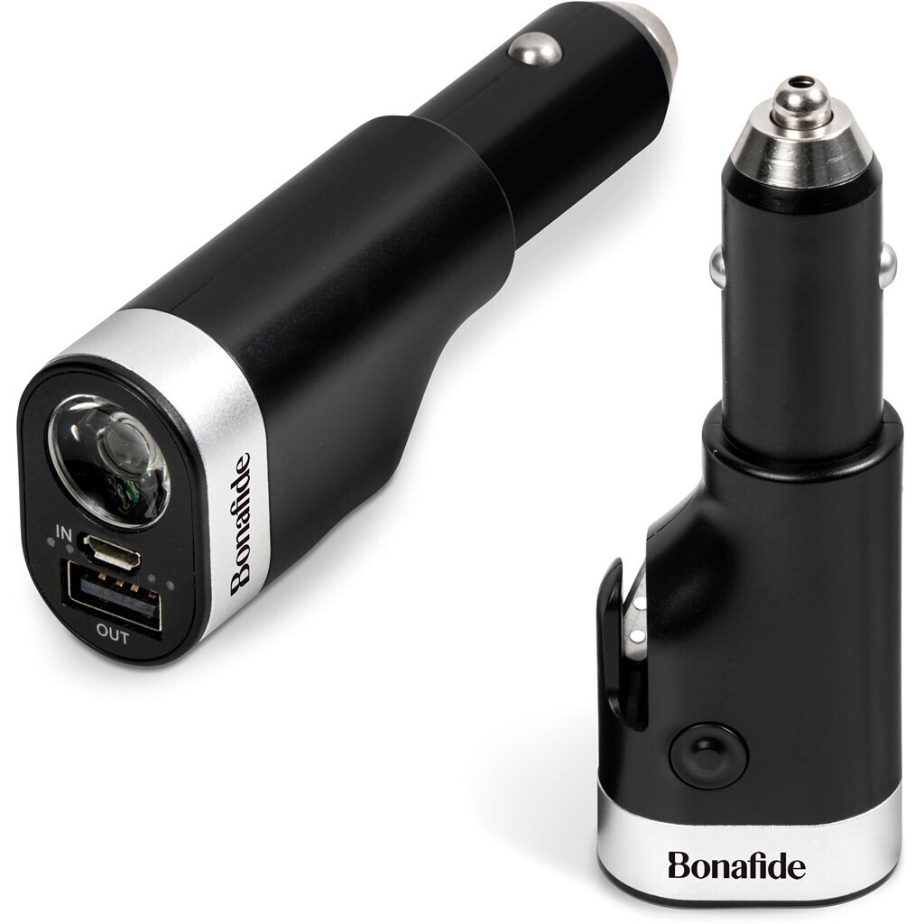 Blacktop 5-In-1 Car Tool &amp; 2200Mah Power Bank