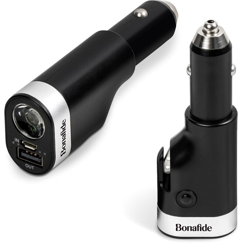 Blacktop 5-In-1 Car Tool &amp; 2200Mah Power Bank