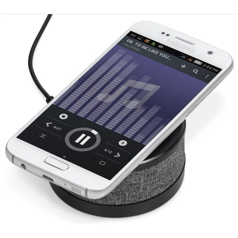Aberdeen Wireless Charger &amp; Bluetooth Speaker