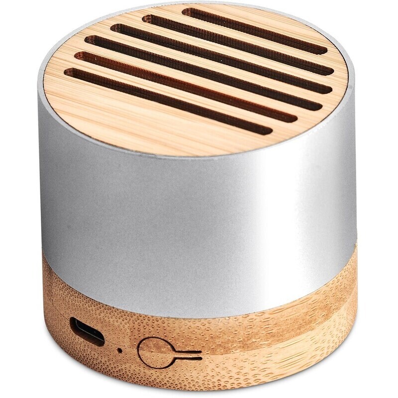 Okiyo Utau Bamboo &amp; Recycled Aluminium Bluetooth Speaker