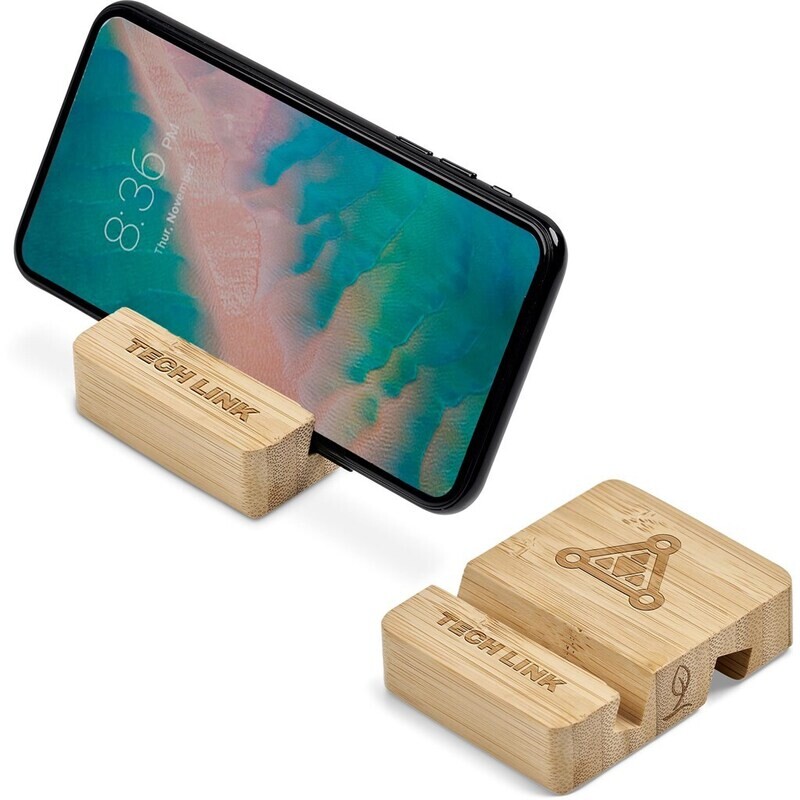 Okiyo Shinpura Bamboo Phone &amp; Tablet Stand