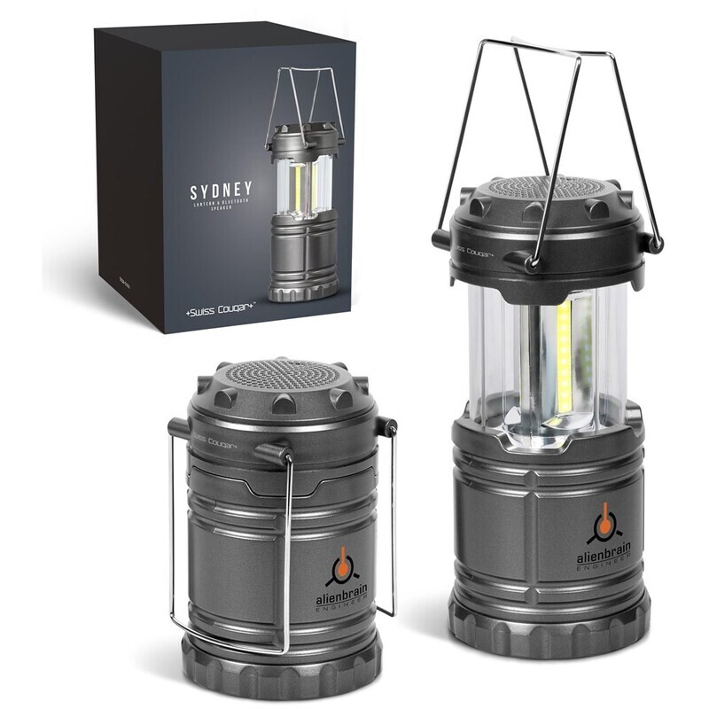 Swiss Cougar Sydney Lantern &amp; Speaker