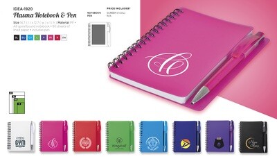 Altitude Plasma A6 Spiral Notebook &amp; Pen