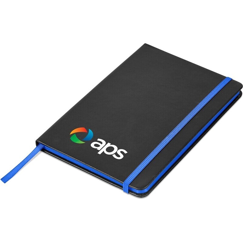 Altitude Colour-Edge A5 Hard Cover Notebook - Blue