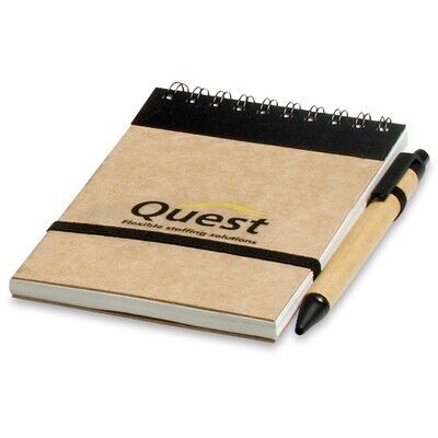 Eco-Logical A6 Notebook &amp; Pen