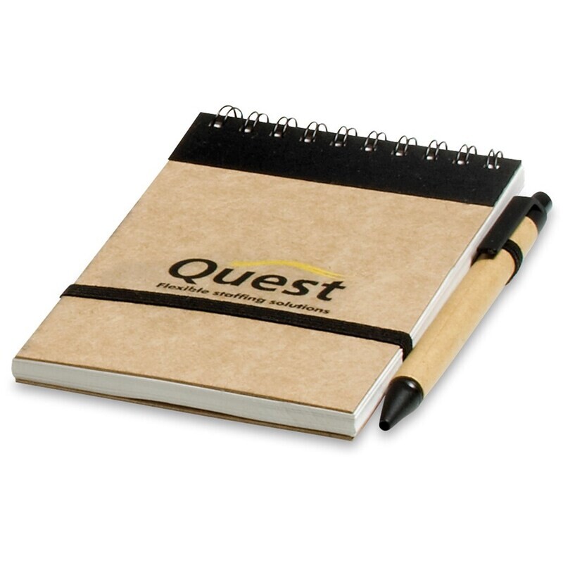 Eco-Logical A6 Notebook &amp; Pen