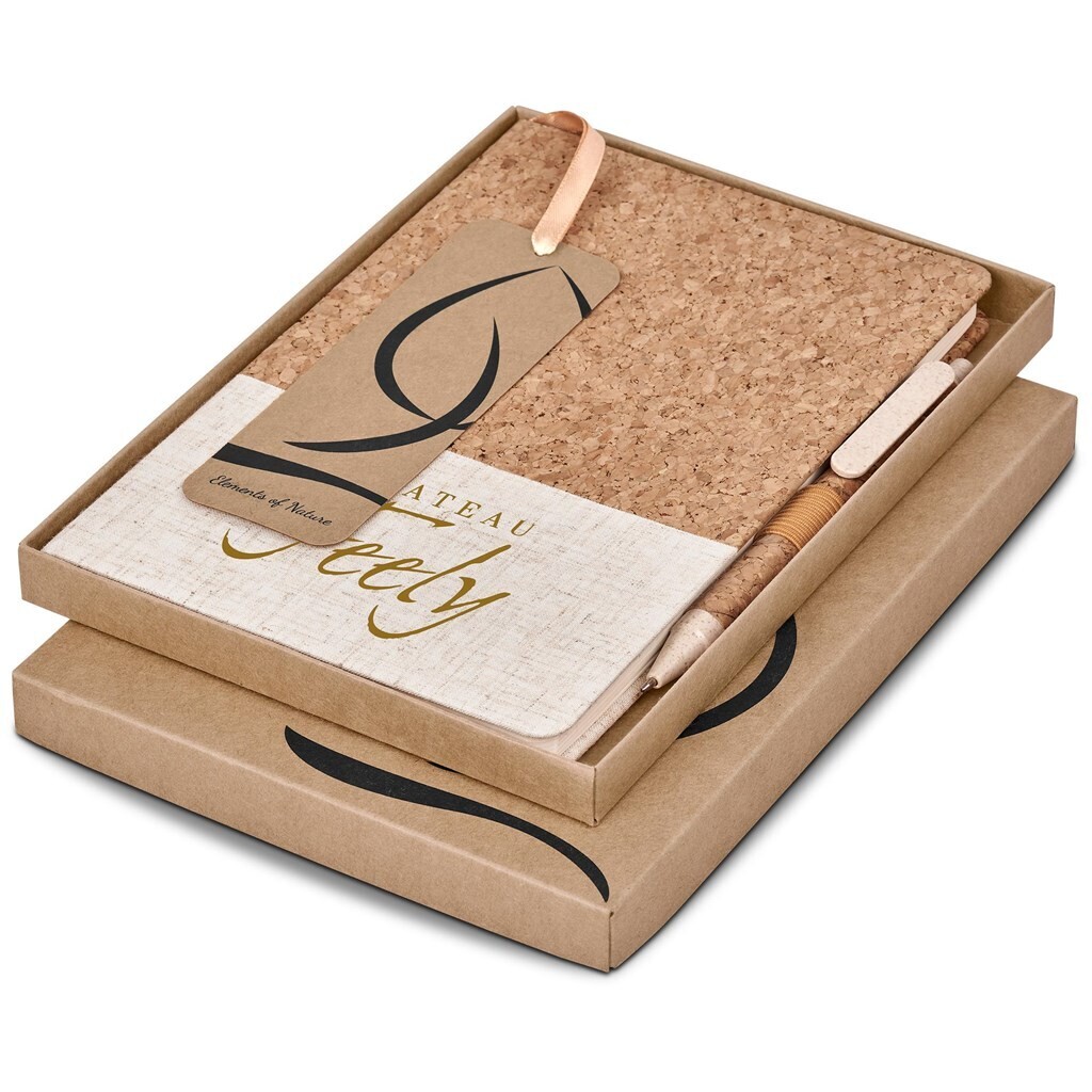 Okiyo Cardon Cork Notebook &amp; Pen Set