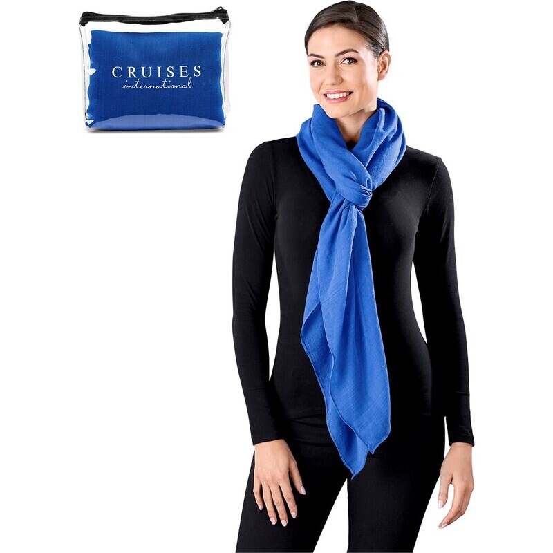 Hawaii Multi-Function Scarf &amp; Sarong - Blue