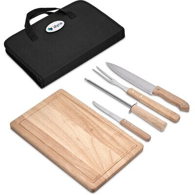 Brenton 5-Piece Braai &amp; Carving Set